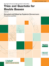 Trios and Quartets for Double Basses Volume 1 -P.O.P. cover